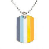 Aroace Pride Dog Tag Necklace Necklaces PRIDE MODE